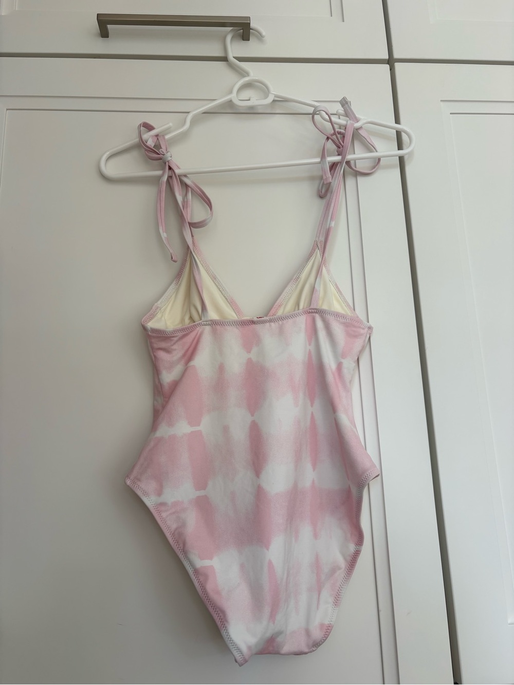 Solid And Striped - Pink Tie-Dye One-Piece Swimsuit View 4